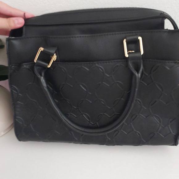 Betsey Johnson Black Handbag - Picture 1 of 4